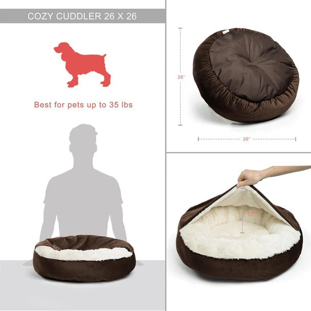 Best Friends by Sheri Cozy Cuddler Ilan Pet Bed