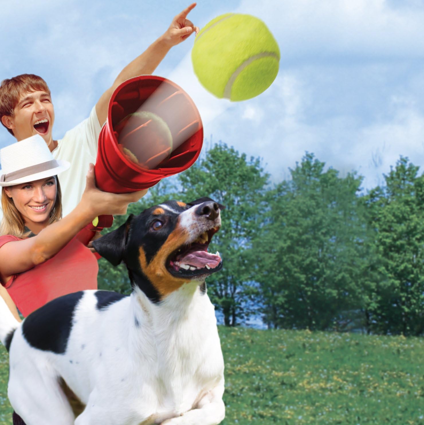 Spot Launch & Fetch Tennis Ball Launcher
