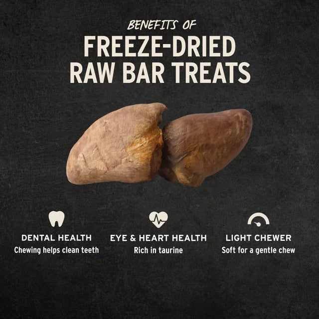 Vital Essentials Raw Bar Freeze-Dried Turkey Hearts