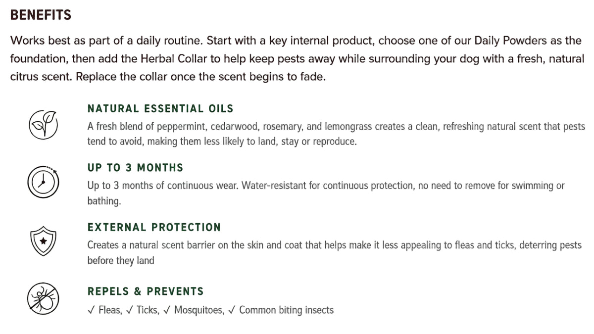 Earth Animal Flea & Tick Collars