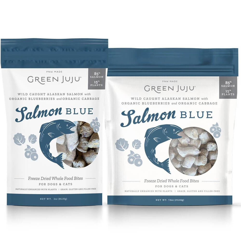 Green Juju Whole Food Bites Salmon Blue
