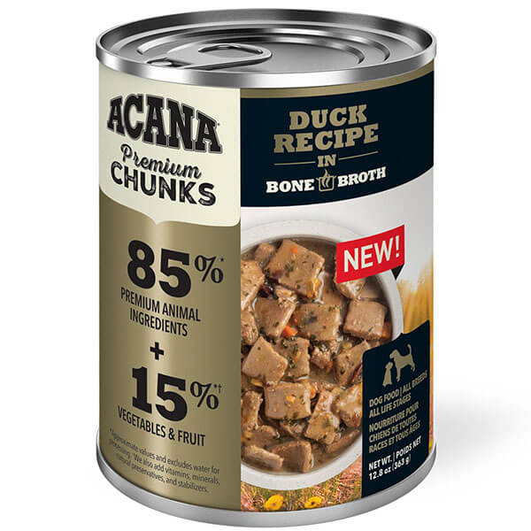 Acana Premium Chunks Duck Recipe in Bone Broth