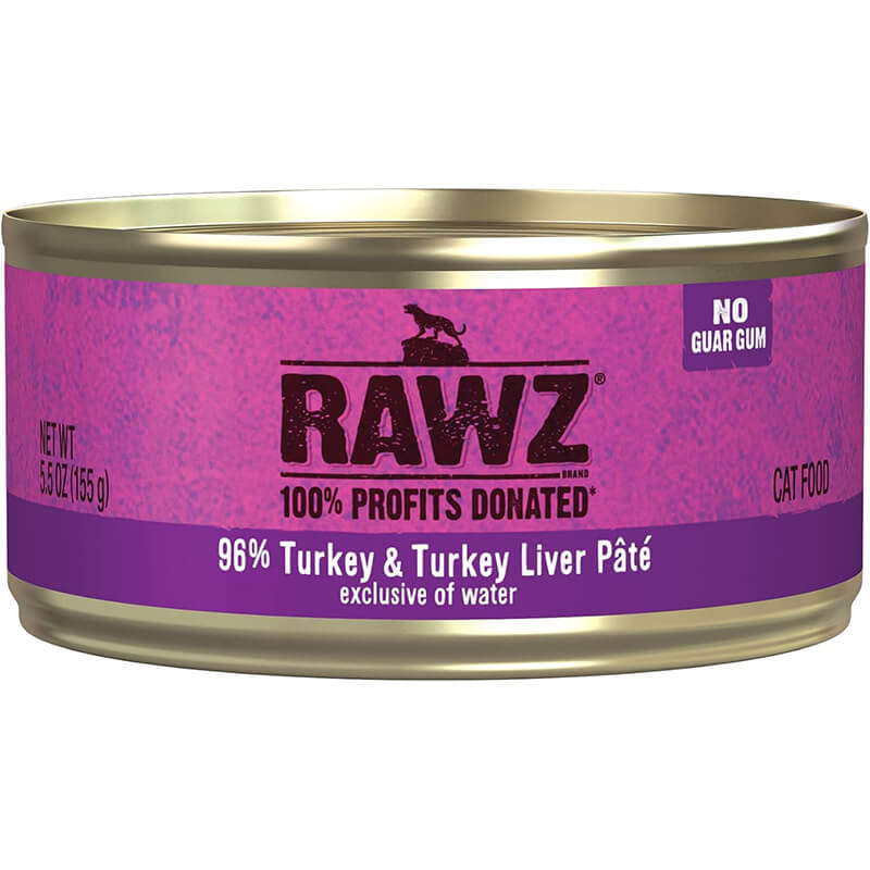 Rawz 96% Turkey & Turkey Liver Pate