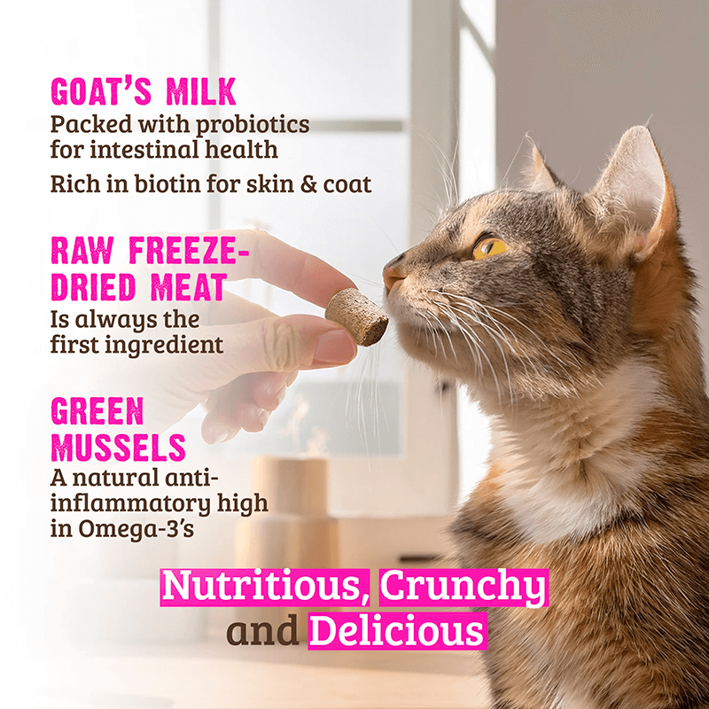 Rawz Freeze-Dried Rabbit & Goat Milk Treat