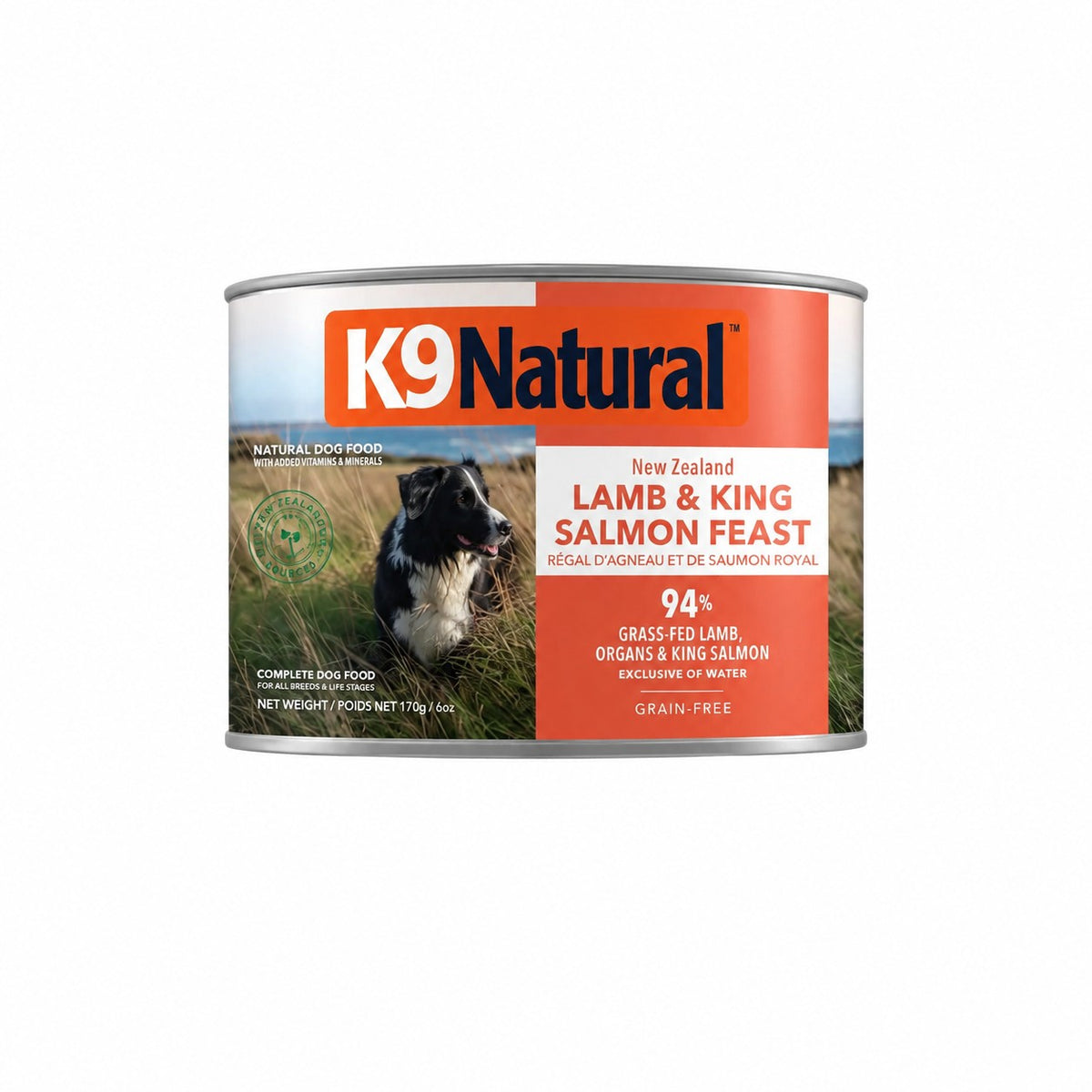 K9 Natural Lamb & King Salmon Feast Canned Dog Food