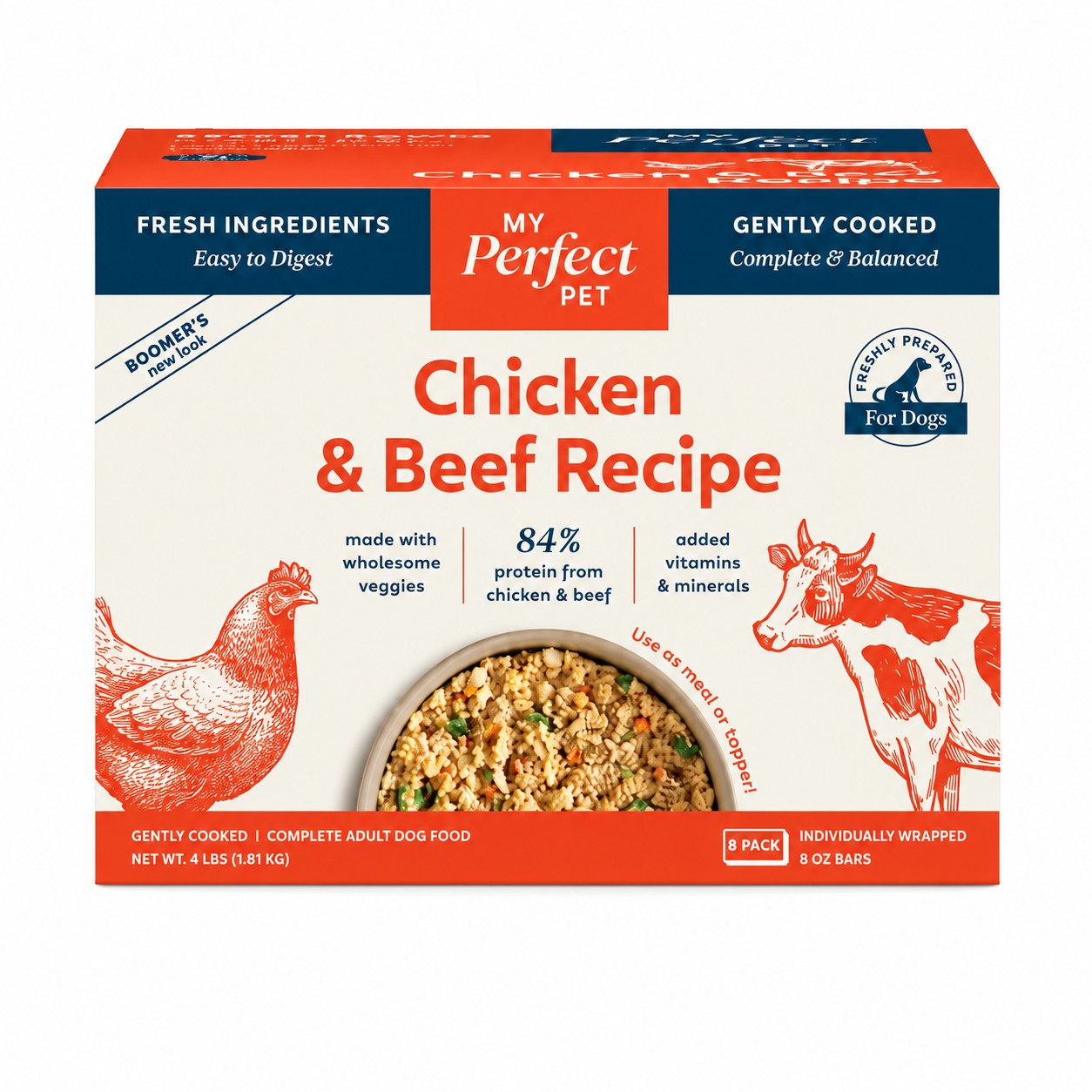 My Perfect Pet Gently Cooked Chicken & Beef
