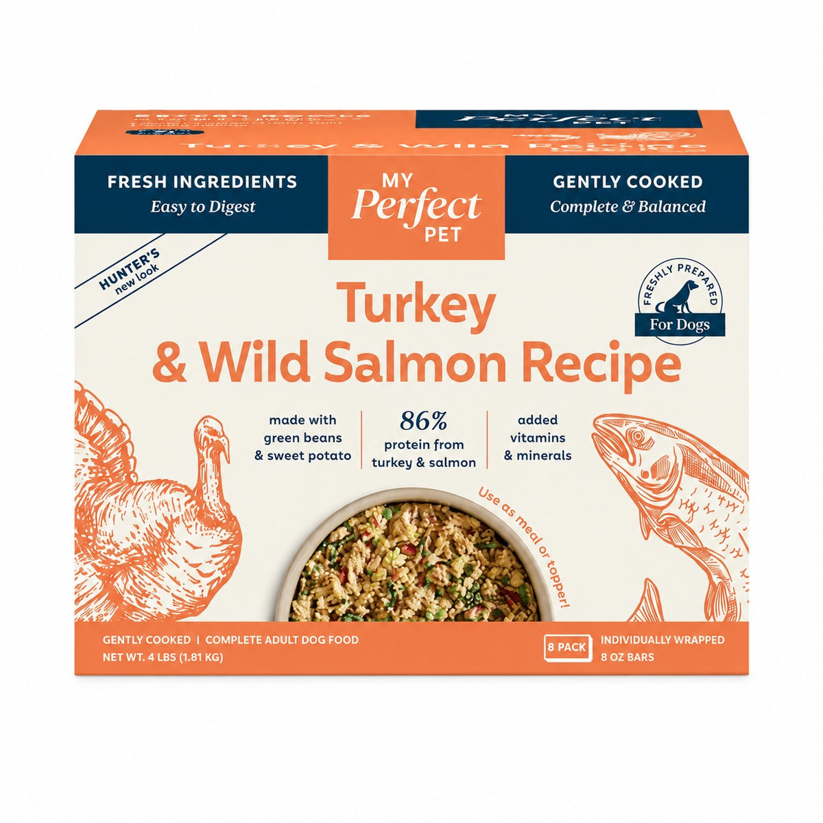 My Perfect Pet Turkey & Wild Salmon Recipe
