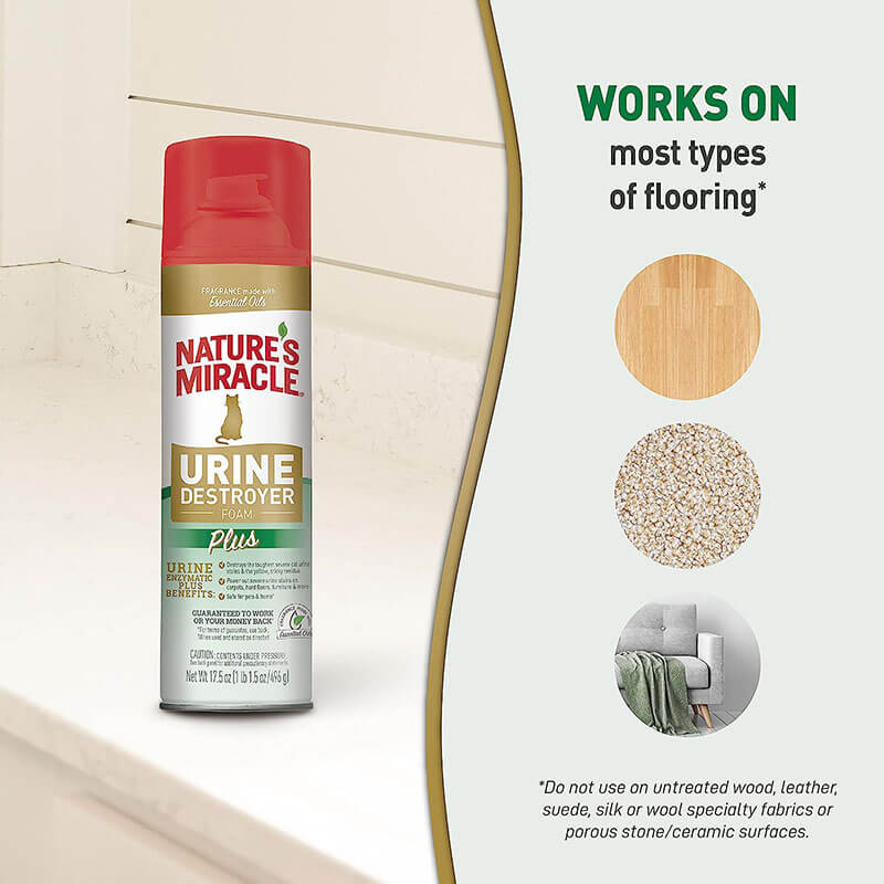 Nature's Miracle Urine Destroyer Plus for Cats