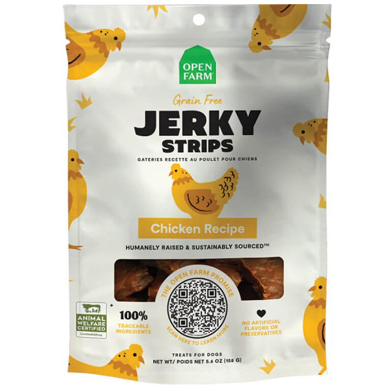 Open Farm Jerky Strips Chicken