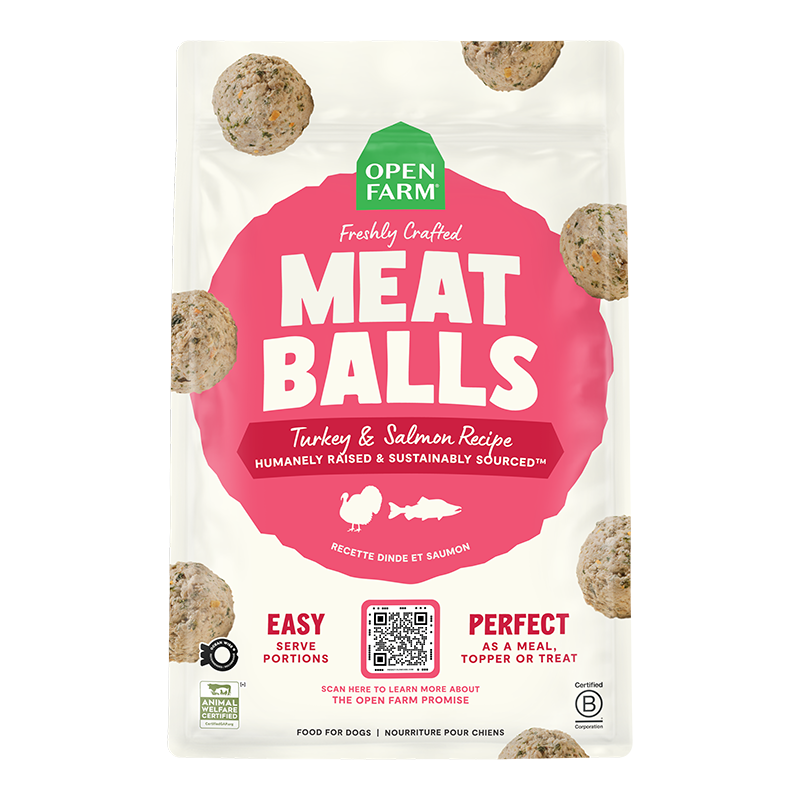 Open Farm Gently Cooked Meatballs Turkey & Salmon