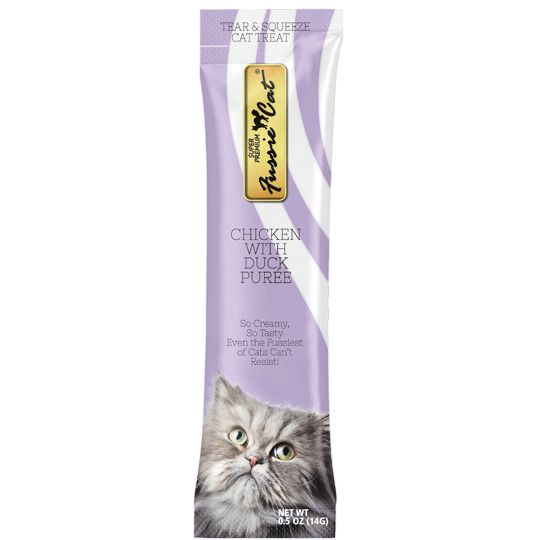 Fussie Cat Puree Lickable Treat Chicken & Duck