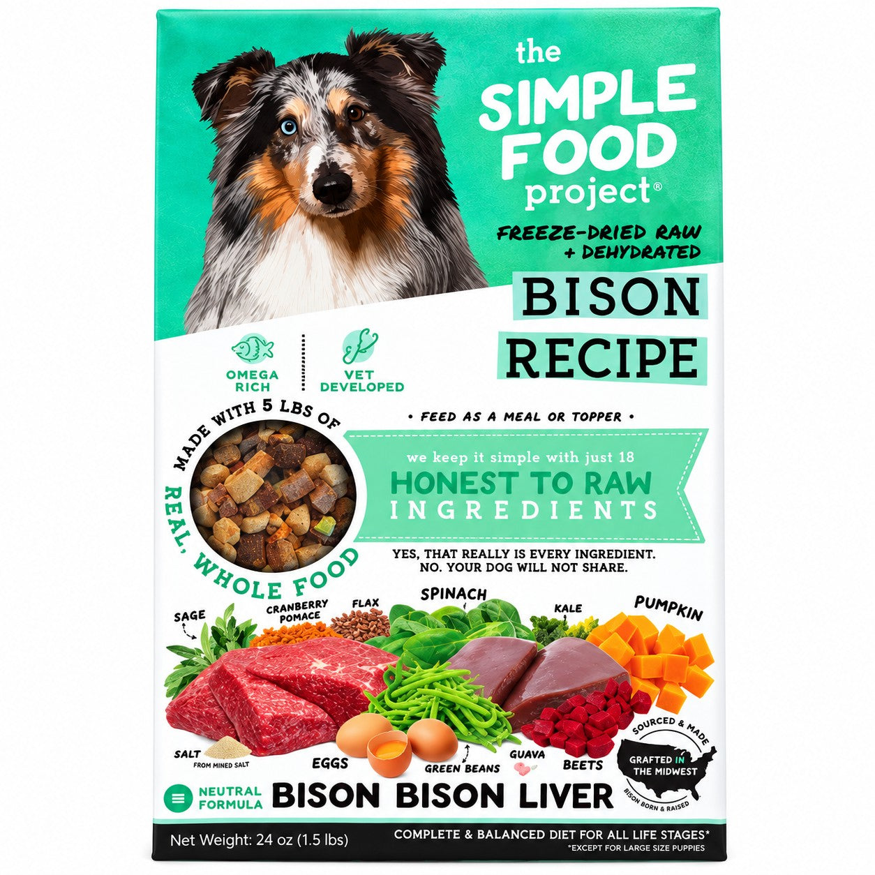 Simple Food Project Bison