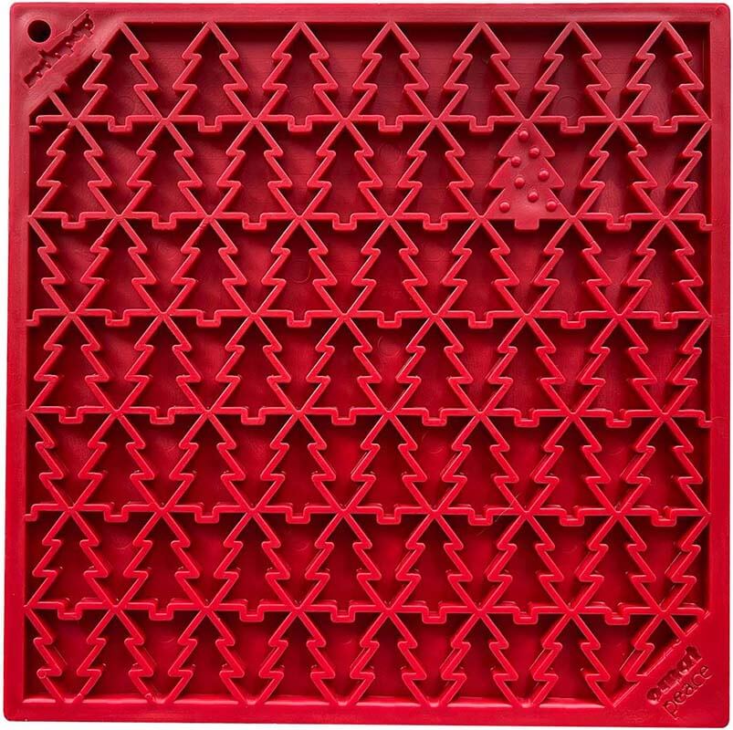 Sodapup Holiday Tree Peace Lick Mat