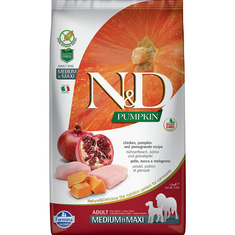 Farmina N&D Pumpkin Chicken & Pomegranate Adult