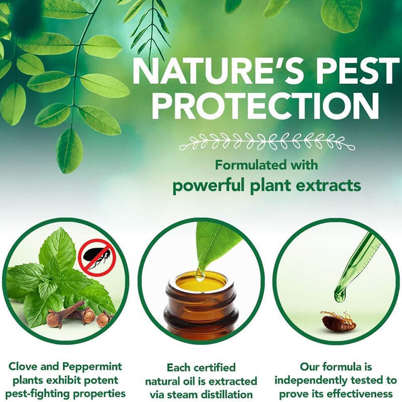 Vet's Best Flea & Tick Spray for Dogs Peppermint Scent