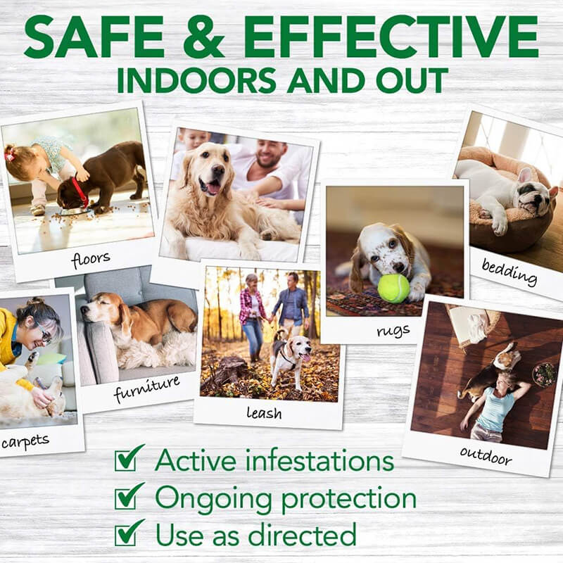 Vet's Best Flea & Tick Spray for Dogs Peppermint Scent