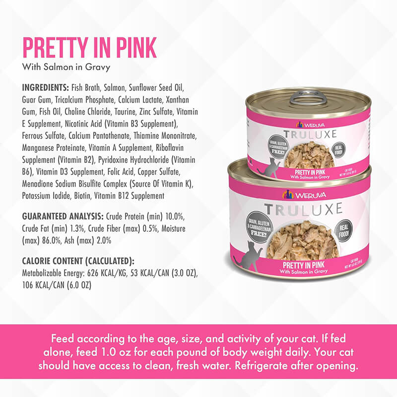 Weruva Truluxe Salmon in Gravy Pretty in Pink
