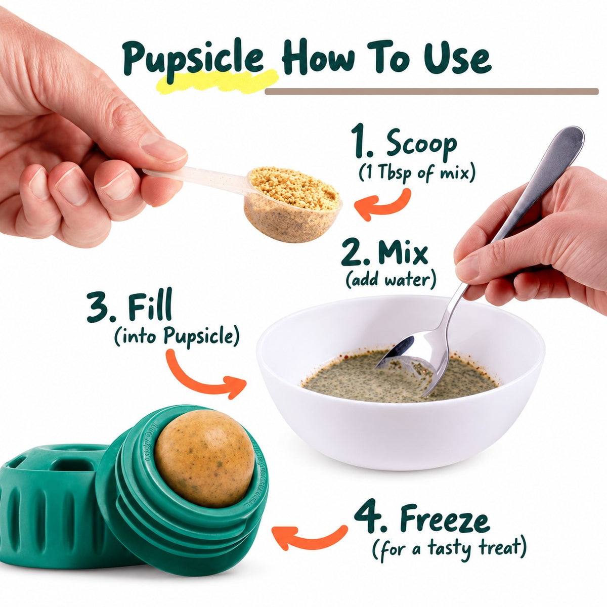 Woof Pumpkin Spice Pupsicle Mix