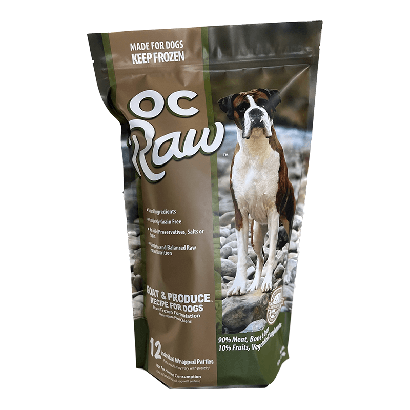 OC Raw Patties Goat & Produce