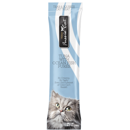 Fussie Cat Puree Lickable Treat Tuna & Ocean Fish