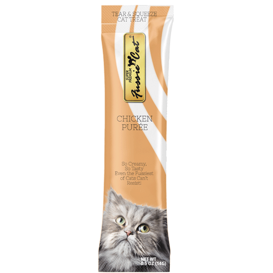 Fussie Cat Puree Lickable Treat Chicken