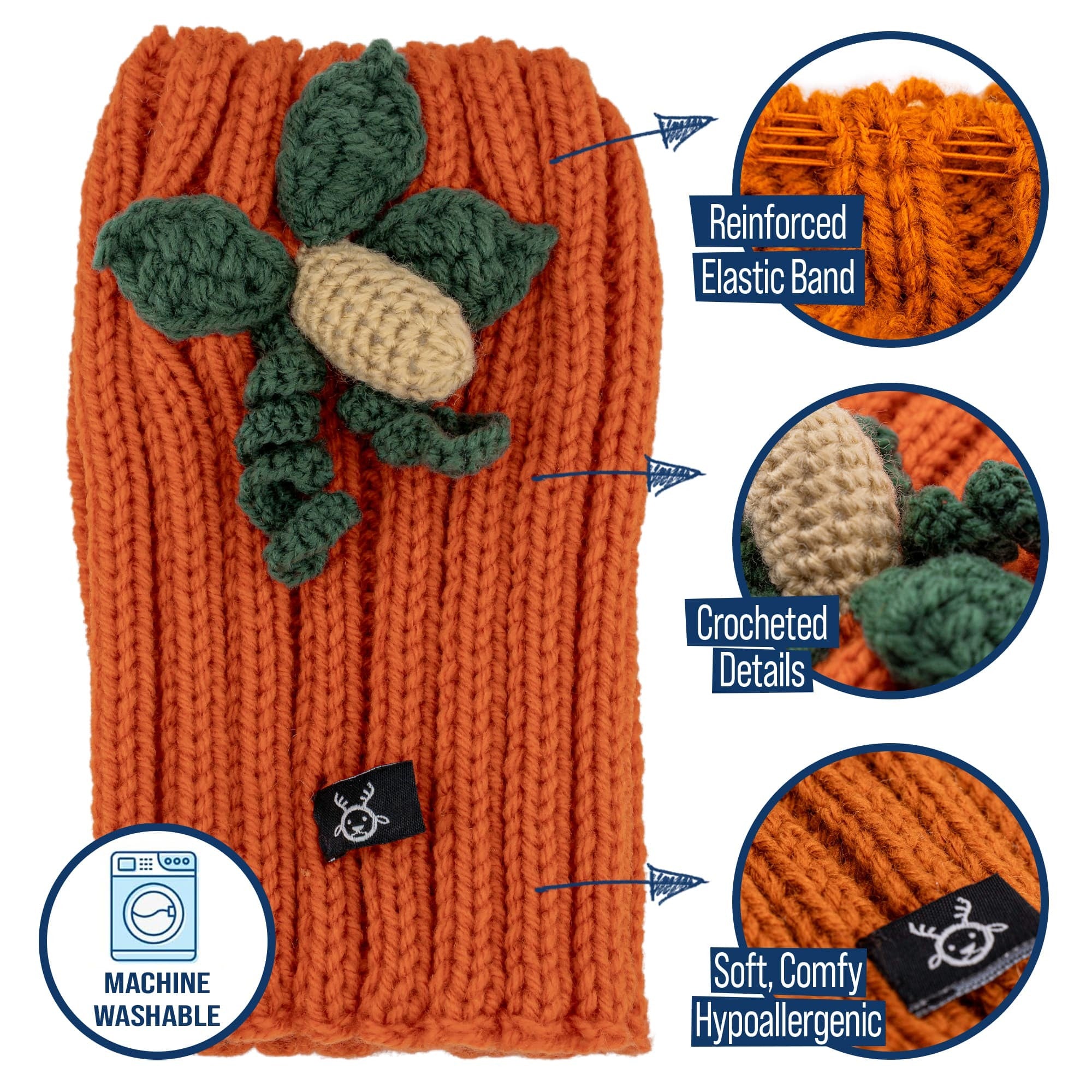 Zoo Snoods Pumpkin