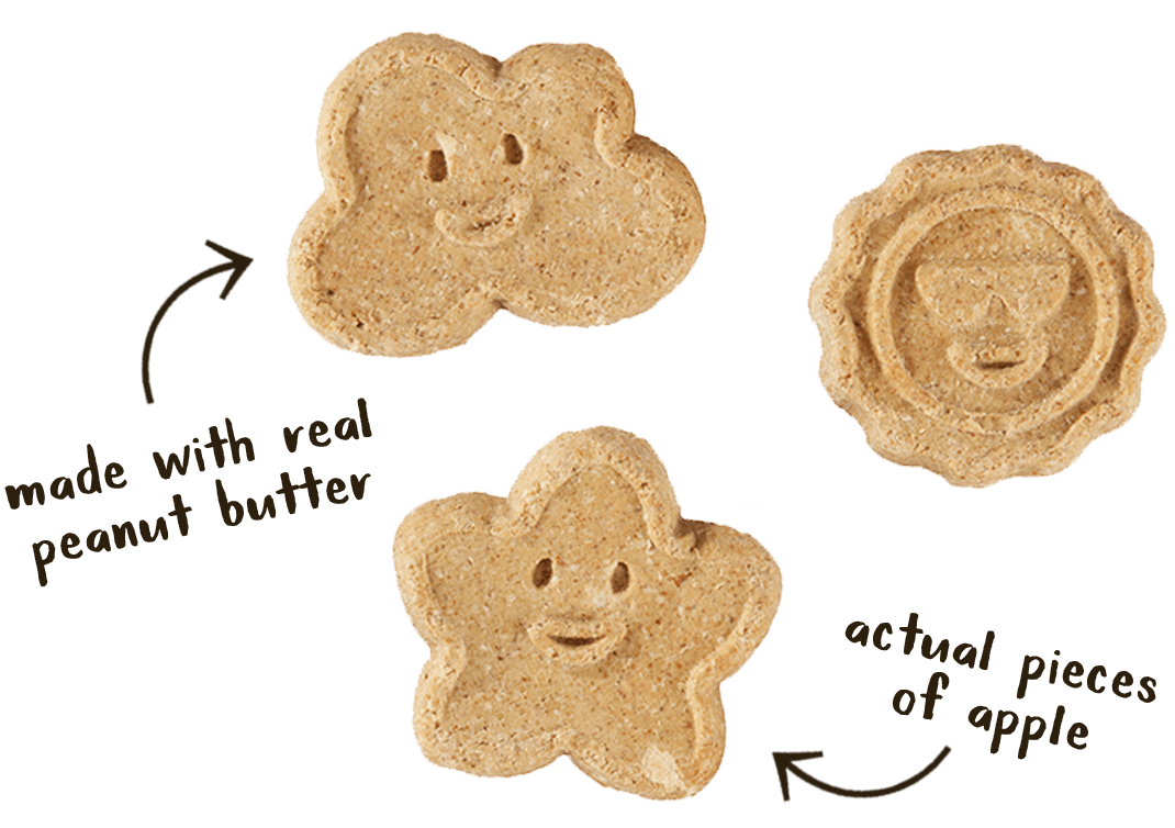 Wagmore Peanut Butter & Apples Biscuits
