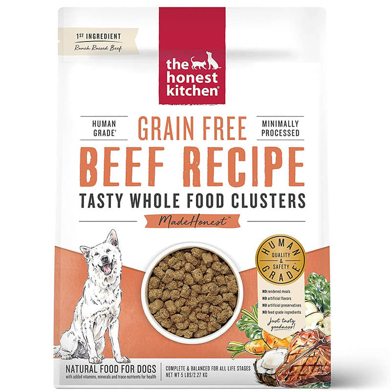 Honest Kitchen Clusters Grain-Free Beef