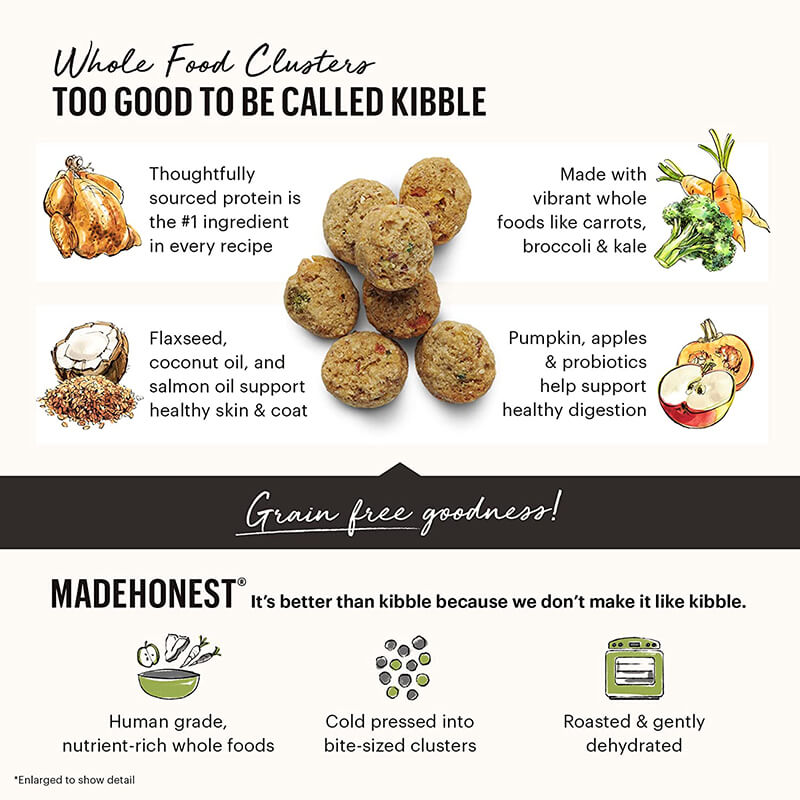 Honest Kitchen Clusters Grain-Free Beef