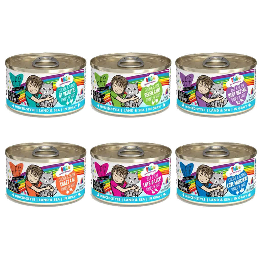 Weruva BFF OMG Rainbow Road Variety Pack variety