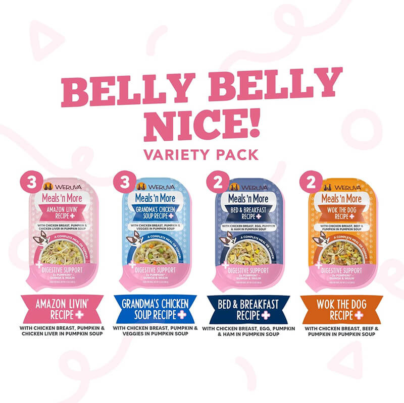 Weruva Meals 'n More Belly Belly Nice Variety Pack