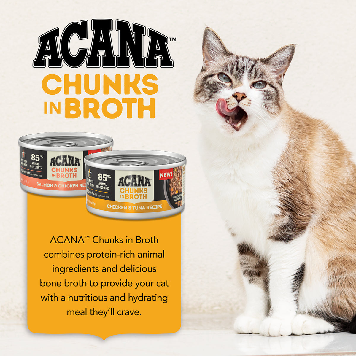 Acana Chunks in Broth  3oz Variety Pack