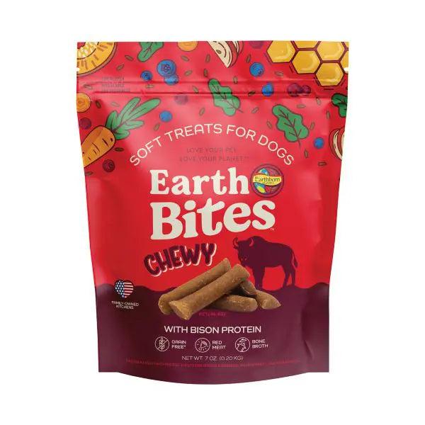 Earthborn  Earth Bites Chewy Bison
