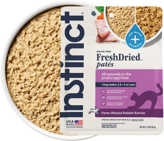 Instinct Cat FreshDried Pate Rabbit Entree