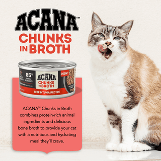 Acana Cat Chunks in Broth Beef and Tuna