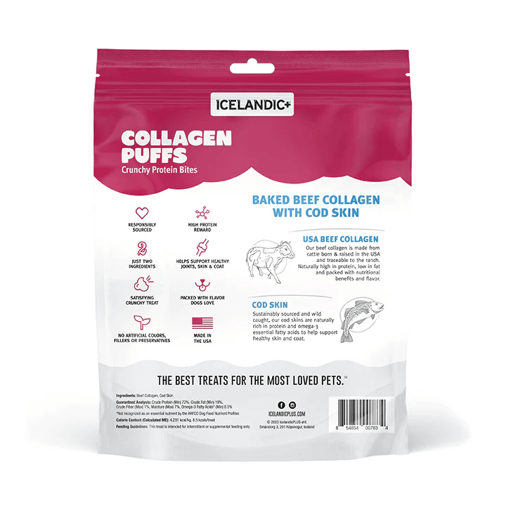 Icelandic Collagen Puffs With Cod Skin
