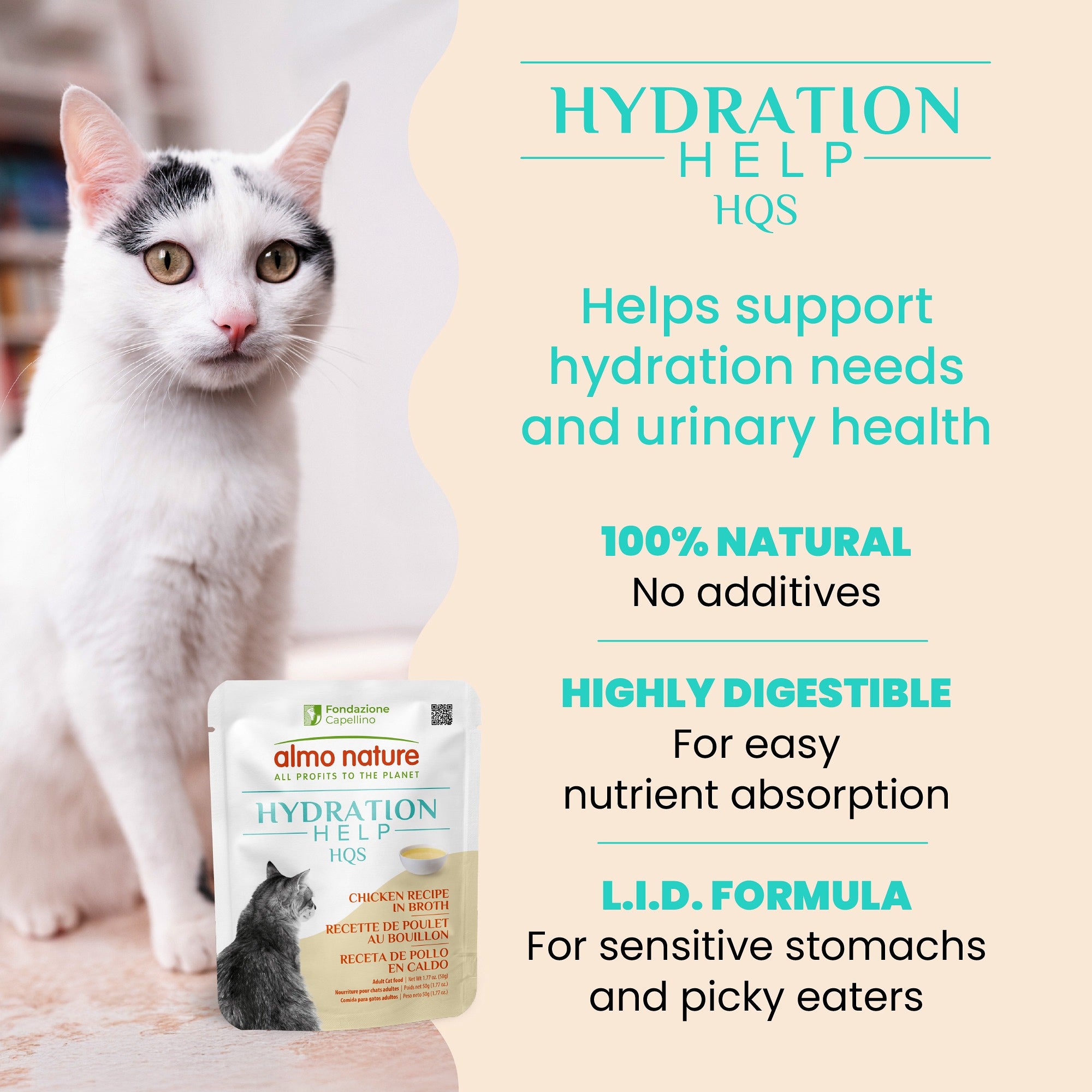 Almo Nature Hydration Help Chicken in Broth