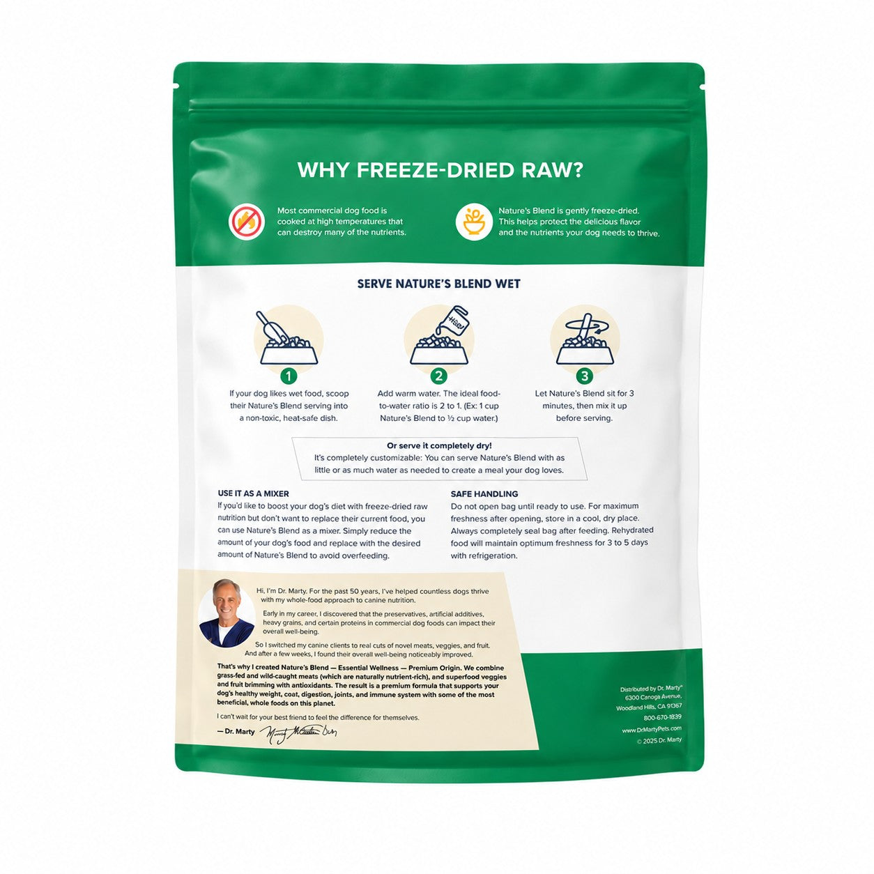 Dr. Marty Nature's Blend Premium Origin