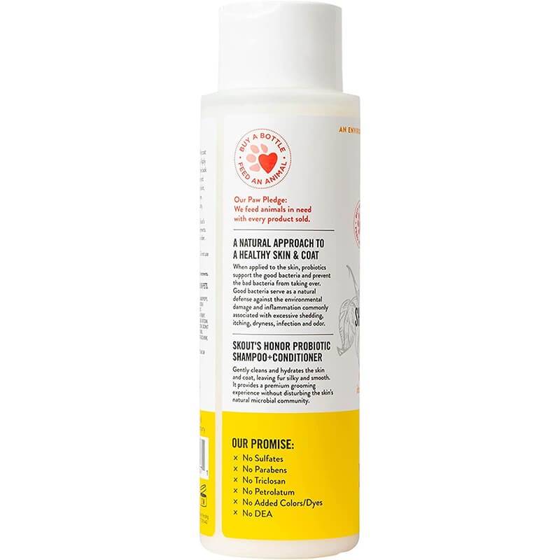 Skout's Honor Probiotic Shampoo + Conditioner  Honeysuckle