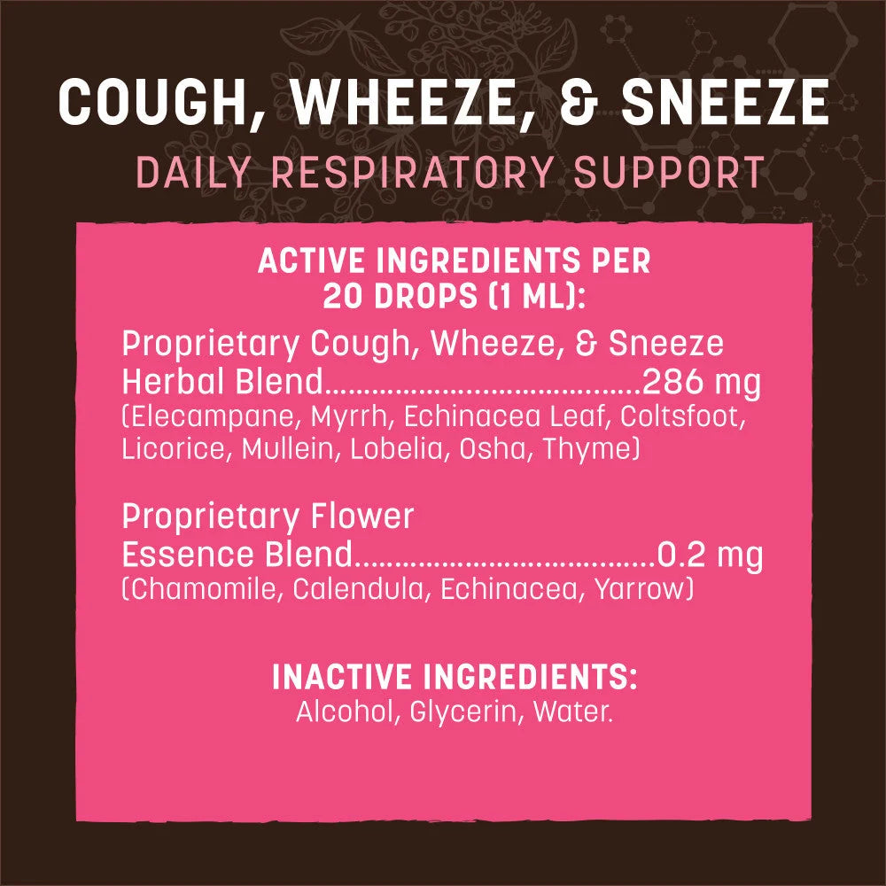 Earth Animal Cough & Wheeze Herbal Remedy