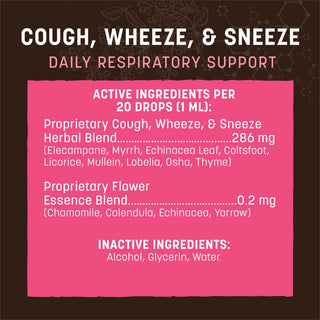 Earth Animal Cough & Wheeze Herbal Remedy