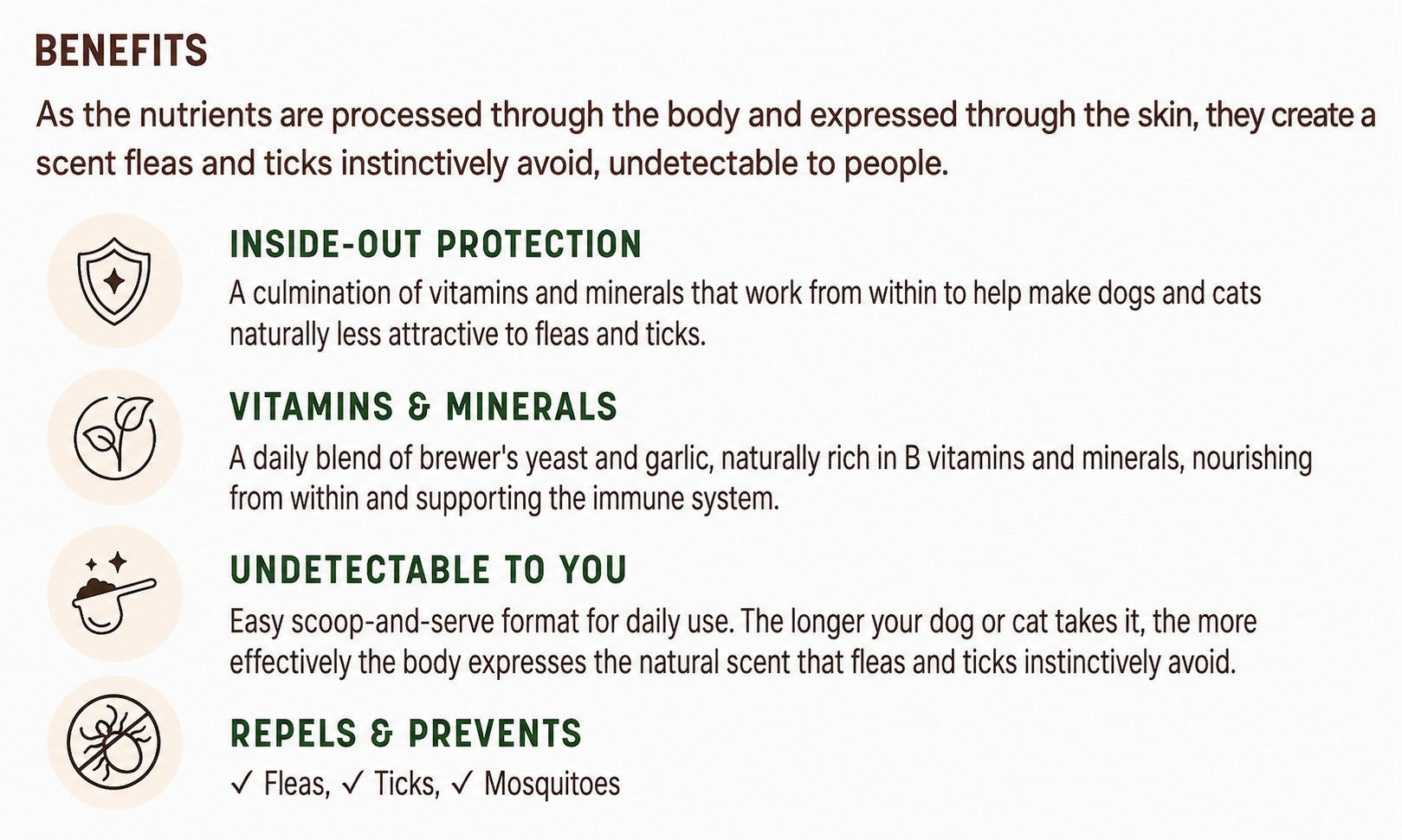 Earth Animal Internal Flea & Tick Powder