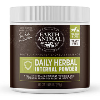 Earth Animal Internal Flea & Tick Powder- Yeast Free, 8oz