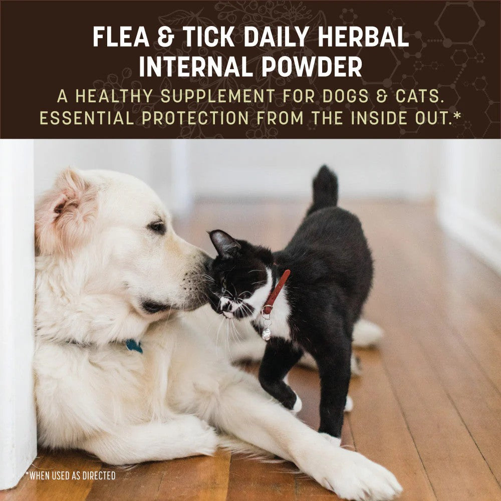 Earth Animal Internal Flea & Tick Powder- Yeast Free, 8oz