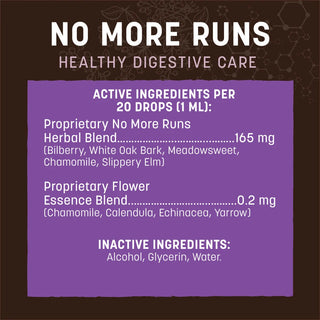Earth Animal No More Runs Herbal Remedy