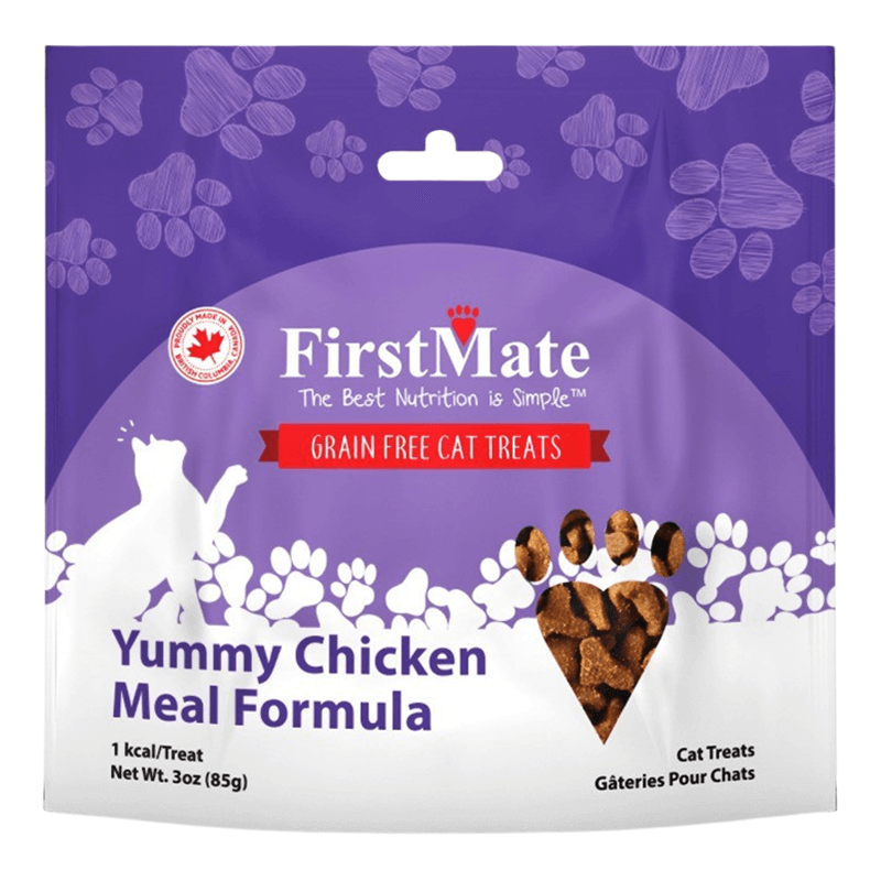 FirstMate Grain Free Cat Treats Tasty Chicken