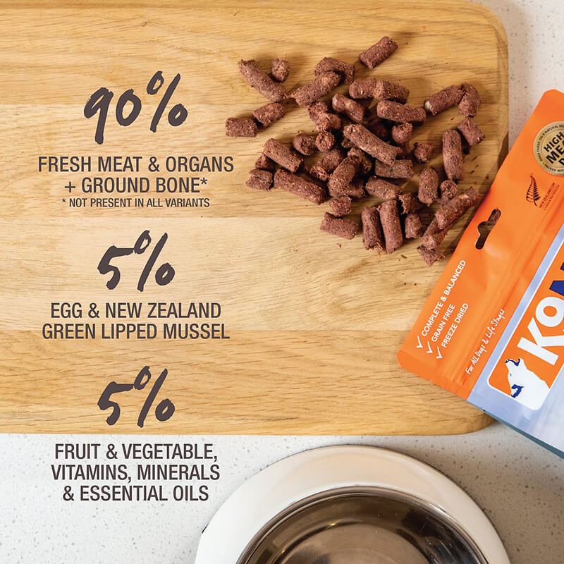 K9 Natural  Freeze Dried Hoki & Beef Feast