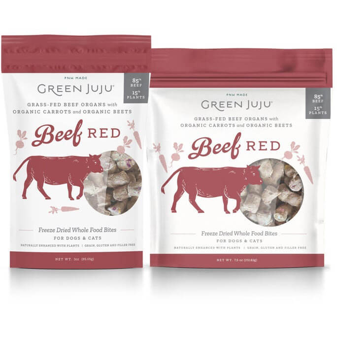 Green Juju Whole Food Bites Beef Red