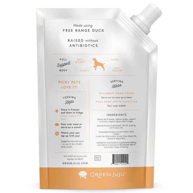 Green Juju Duck Bone Broth