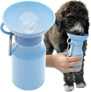 Springer Mini Dog Water Travel Bottle